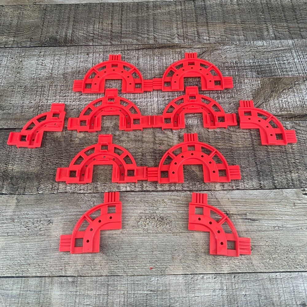 Rokenbok Lot Red Building Brace Pieces